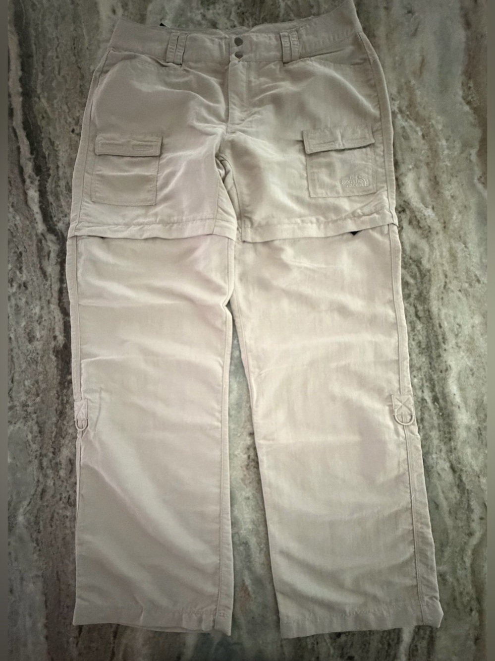 The North Face Women's Convertible/Zip-Off Hiking Pants. Size 10. Khaki. EUC!